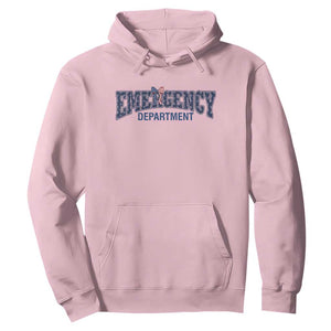 Patriotic ER Nurse Gift Hoodie America 250th Anniversary TS12 Light Pink Print Your Wear