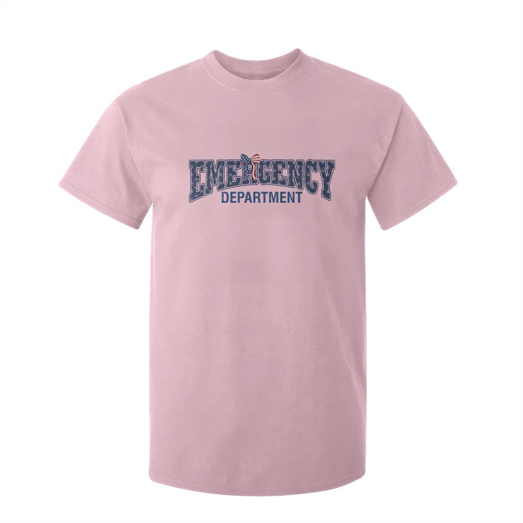 Patriotic ER Nurse Gift T Shirt For Kid America 250th Anniversary TS12 Light Pink Print Your Wear