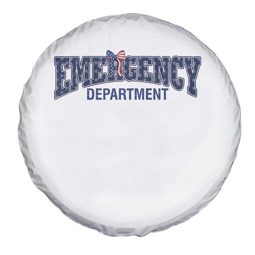 Patriotic ER Nurse Gift Spare Tire Cover America 250th Anniversary TS12 Print Your Wear