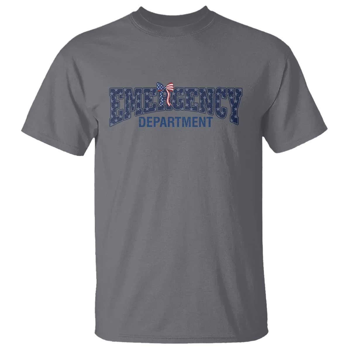 Patriotic ER Nurse Gift T Shirt America 250th Anniversary TS12 Charcoal Print Your Wear