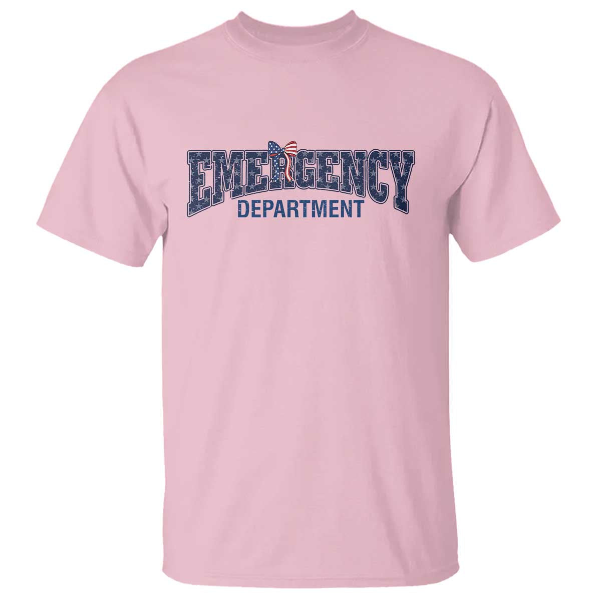 Patriotic ER Nurse Gift T Shirt America 250th Anniversary TS12 Light Pink Print Your Wear