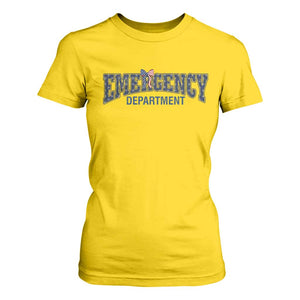 Patriotic ER Nurse Gift T Shirt For Women America 250th Anniversary TS12 Daisy Print Your Wear