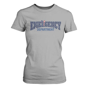 Patriotic ER Nurse Gift T Shirt For Women America 250th Anniversary TS12 Sport Gray Print Your Wear