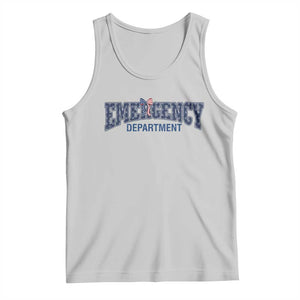Patriotic ER Nurse Gift Tank Top America 250th Anniversary TS12 Ash Print Your Wear
