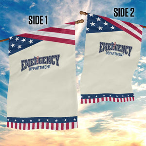 ER Nurse Gift Patriotic Garden Flag America 250th Anniversary TS12 Print Your Wear