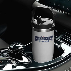Patriotic ER Nurse Gift Flip Straw Tumbler America 250th Anniversary TS12 Print Your Wear