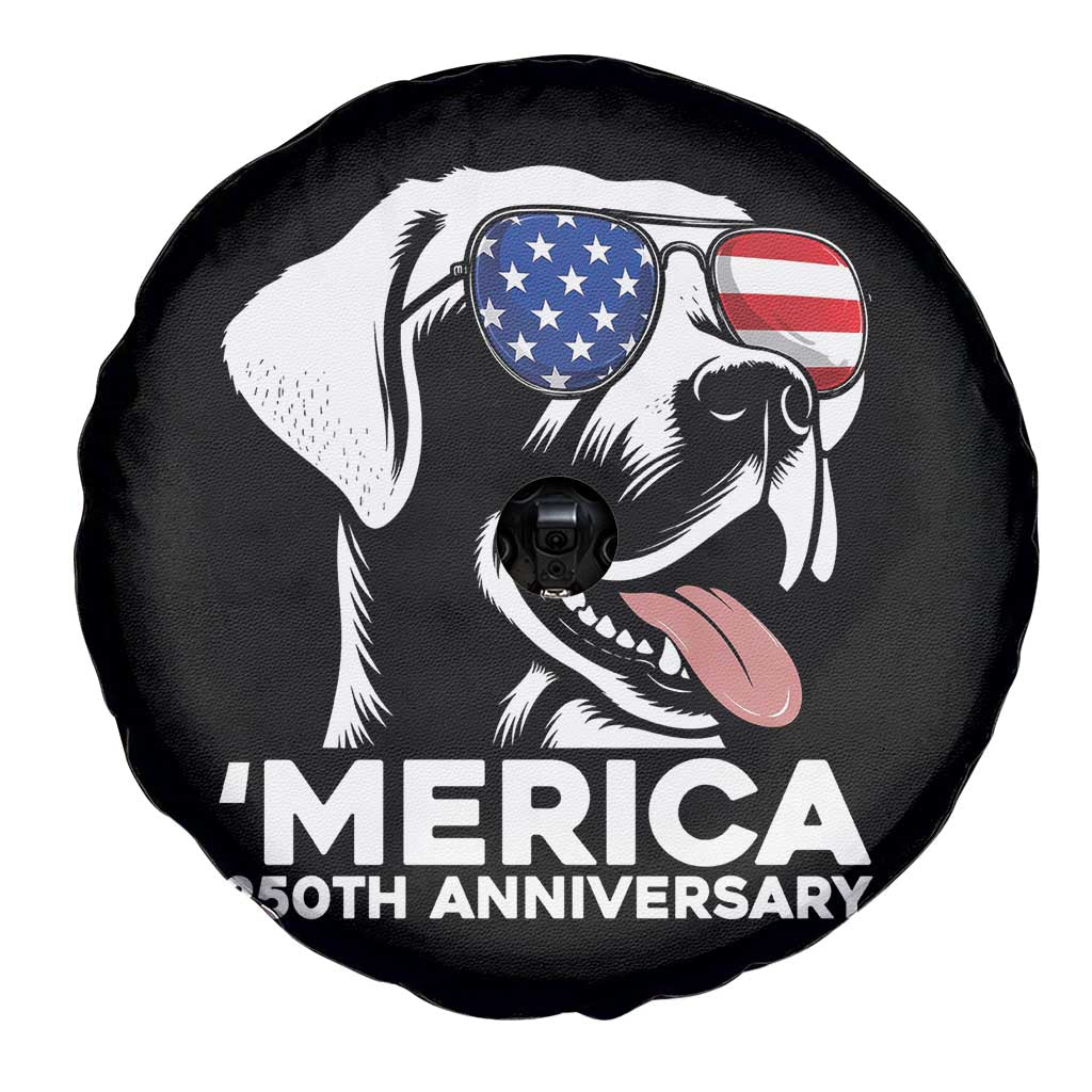 Merica Labrador Retriever Lover Spare Tire Cover 250th Anniversary Gift TS12 Print Your Wear