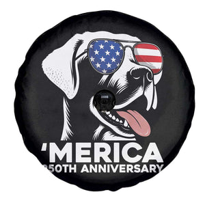 Merica Labrador Retriever Lover Spare Tire Cover 250th Anniversary Gift TS12 Print Your Wear