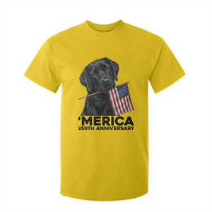 Patriotic Labrador Retriever T Shirt For Kid America 250th Anniversary Gift TS12 Daisy Print Your Wear