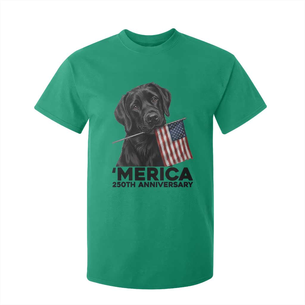 Patriotic Labrador Retriever T Shirt For Kid America 250th Anniversary Gift TS12 Irish Green Print Your Wear