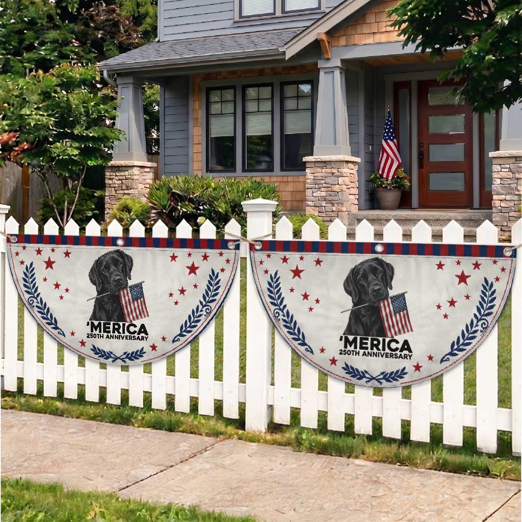 Labrador Retriever Lover Patriotic Fan Flag USA 250th Anniversary Gift