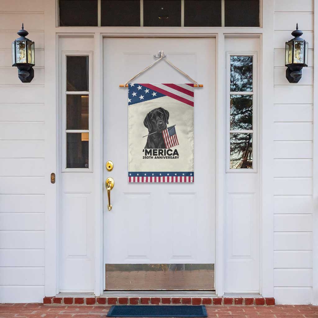 Labrador Retriever Lover Patriotic Garden Flag America 250th Anniversary Gift TS12 Print Your Wear