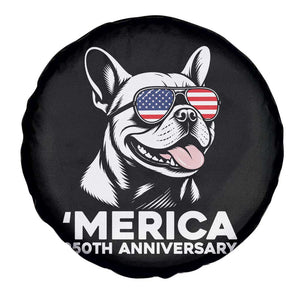 Merica French Bulldog Lover Spare Tire Cover 250th Anniversary Gift TS12 Print Your Wear