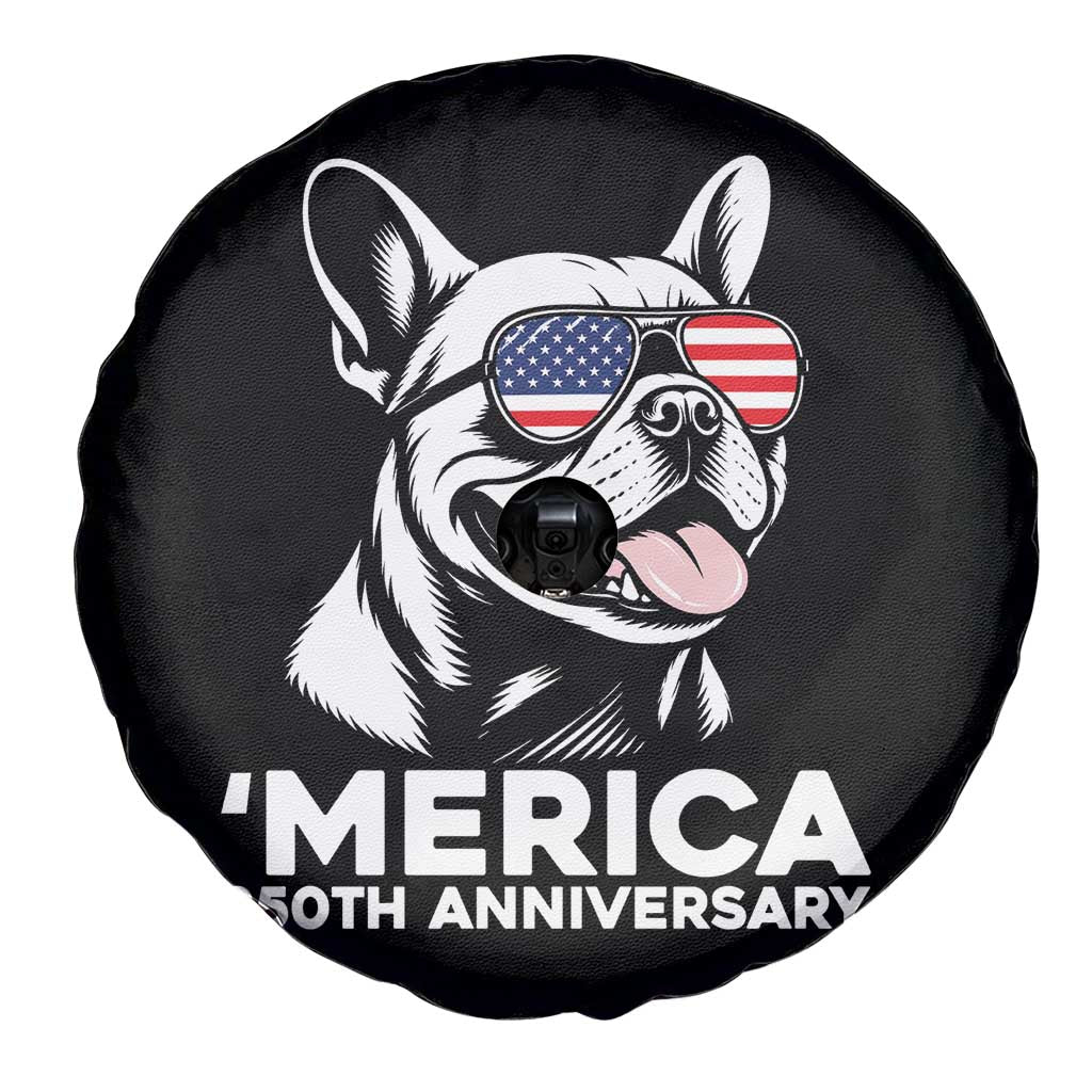 Merica French Bulldog Lover Spare Tire Cover 250th Anniversary Gift TS12 Print Your Wear