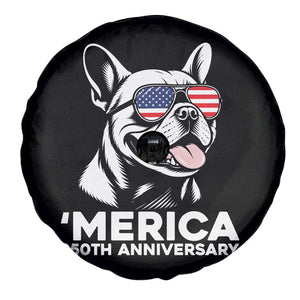 Merica French Bulldog Lover Spare Tire Cover 250th Anniversary Gift TS12 Print Your Wear