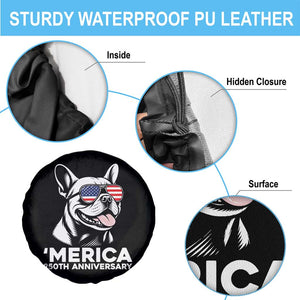 Merica French Bulldog Lover Spare Tire Cover 250th Anniversary Gift TS12 Print Your Wear