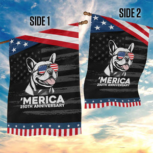 Merica French Bulldog Lover Patriotic Garden Flag 250th Anniversary Gift TS12 Print Your Wear
