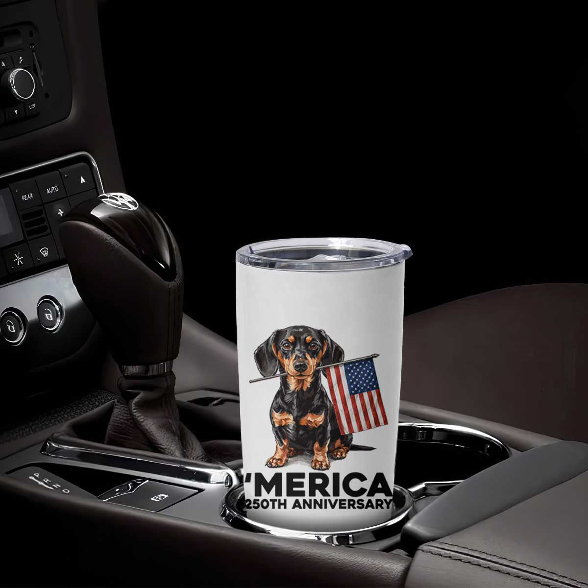 Merica Dachshund Lover Tumbler Cup 250th Anniversary Gift TS12 Print Your Wear