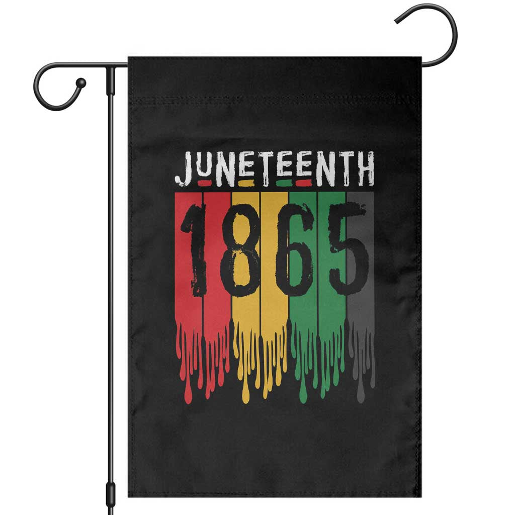 Juneteenth Freedom Pride Garden Flag African American Heritage Graphic