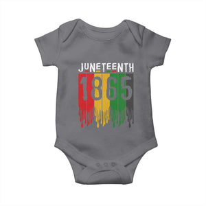 Juneteenth Freedom Pride Baby Onesie African American Heritage Graphic