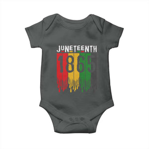 Juneteenth Freedom Pride Baby Onesie African American Heritage Graphic