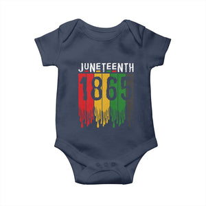 Juneteenth Freedom Pride Baby Onesie African American Heritage Graphic