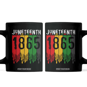 Juneteenth Freedom Pride Coffee Mug African American Heritage Graphic TS12 Black Print Your Wear