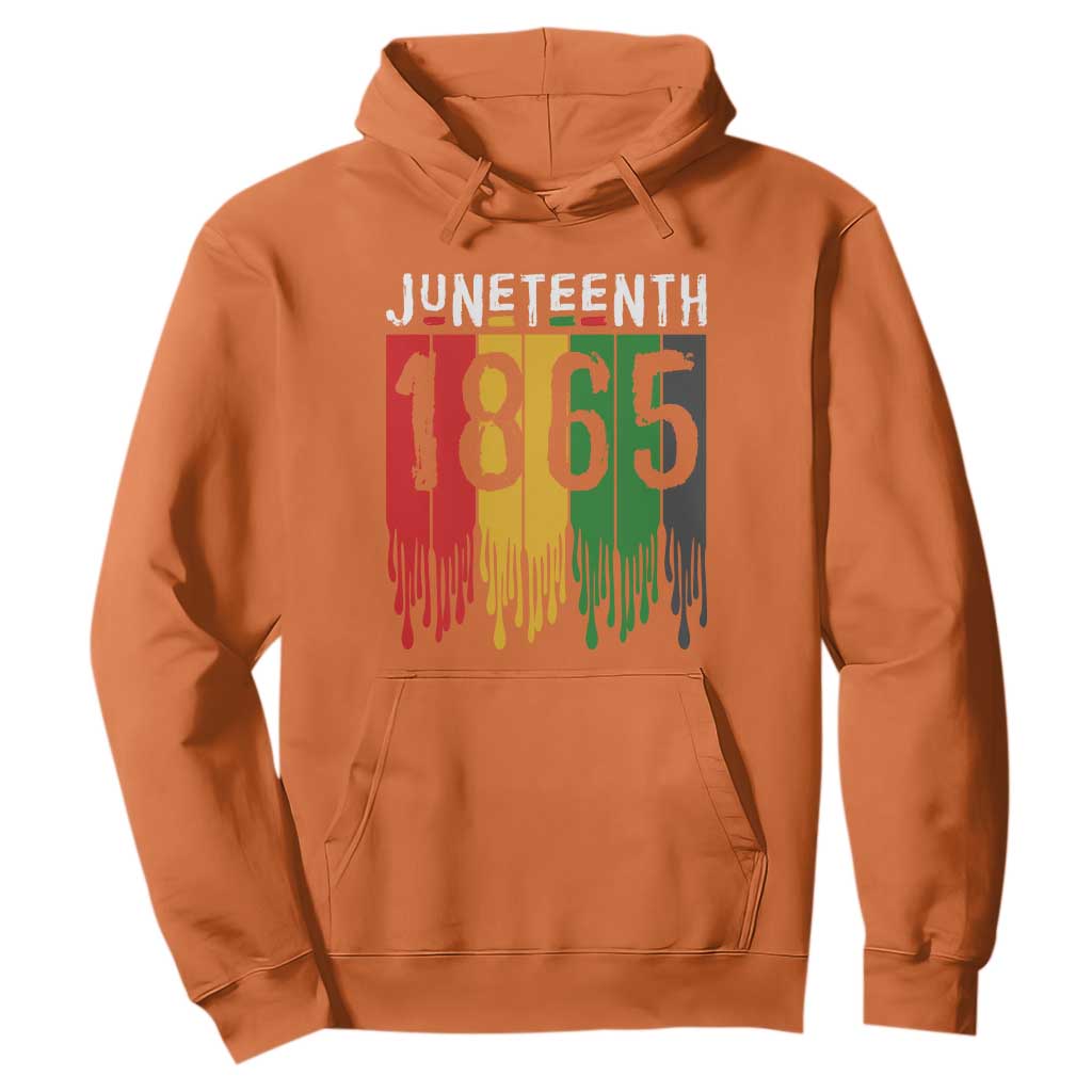 Juneteenth Freedom Pride Hoodie African American Heritage Graphic