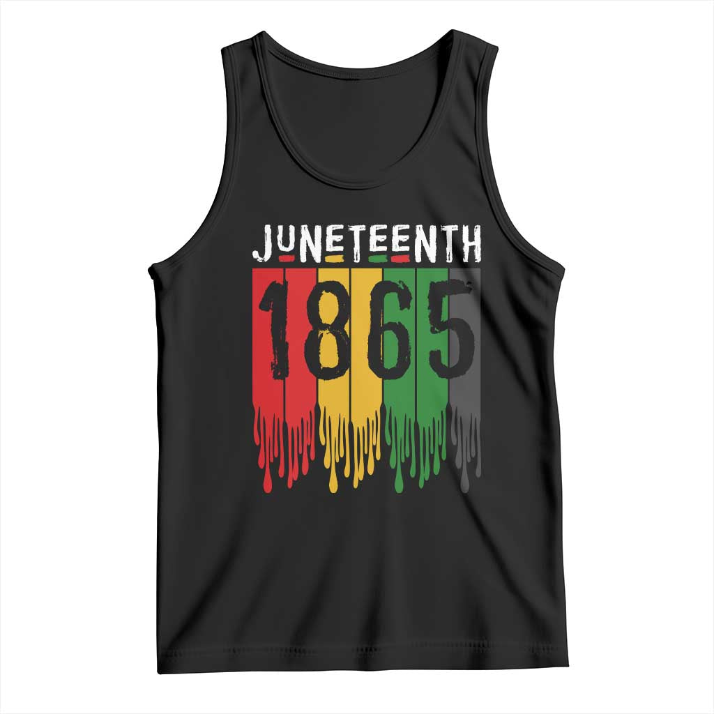 Juneteenth Freedom Pride Tank Top African American Heritage Graphic