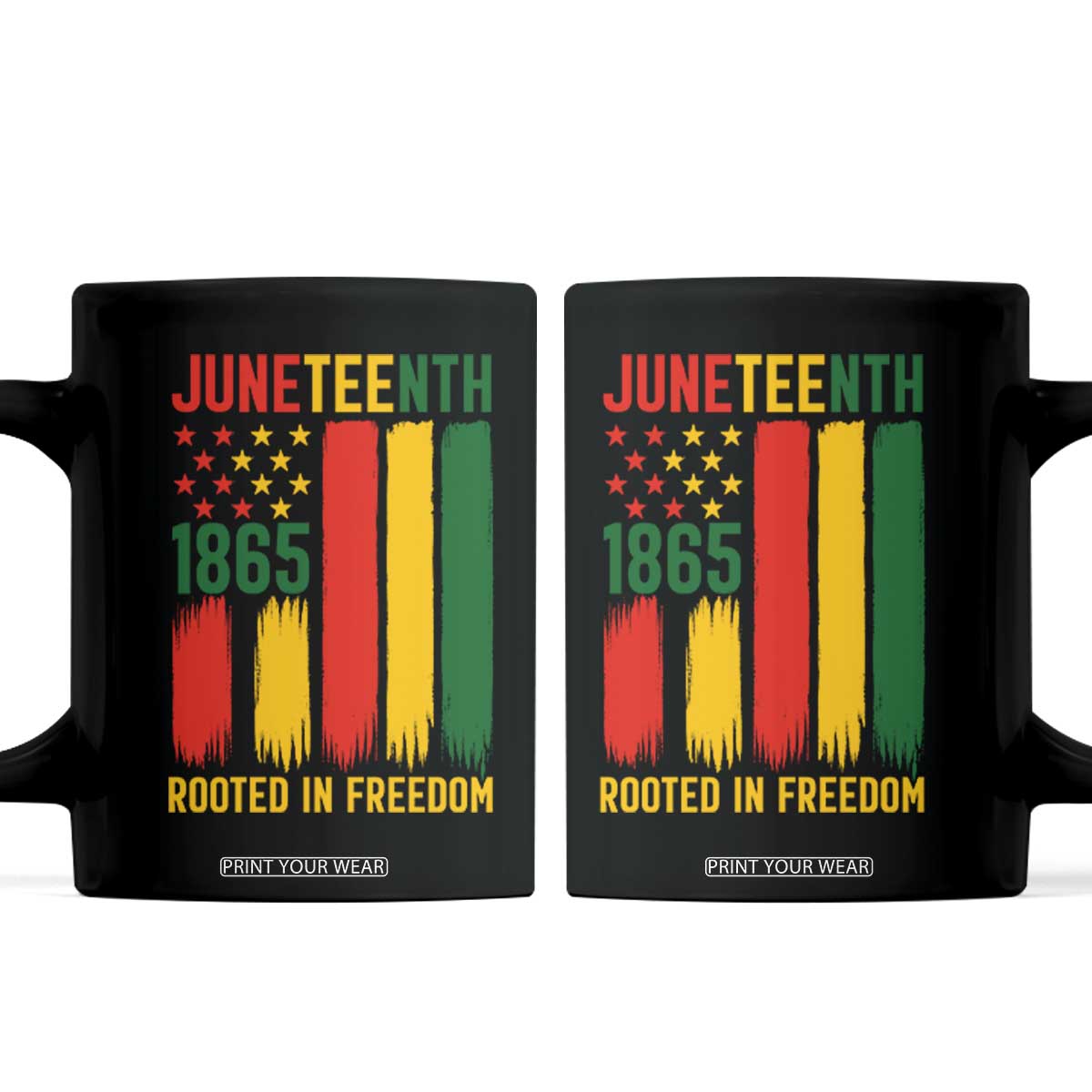 Juneteenth Rooted In Freedom 1865 Coffee Mug African American Pride