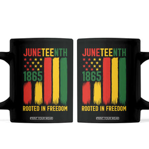 Juneteenth Rooted In Freedom 1865 Coffee Mug African American Pride
