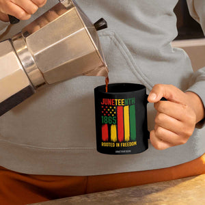 Juneteenth Rooted In Freedom 1865 Coffee Mug African American Pride