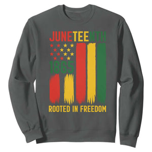 Juneteenth Rooted In Freedom 1865 Sweatshirt African American Pride