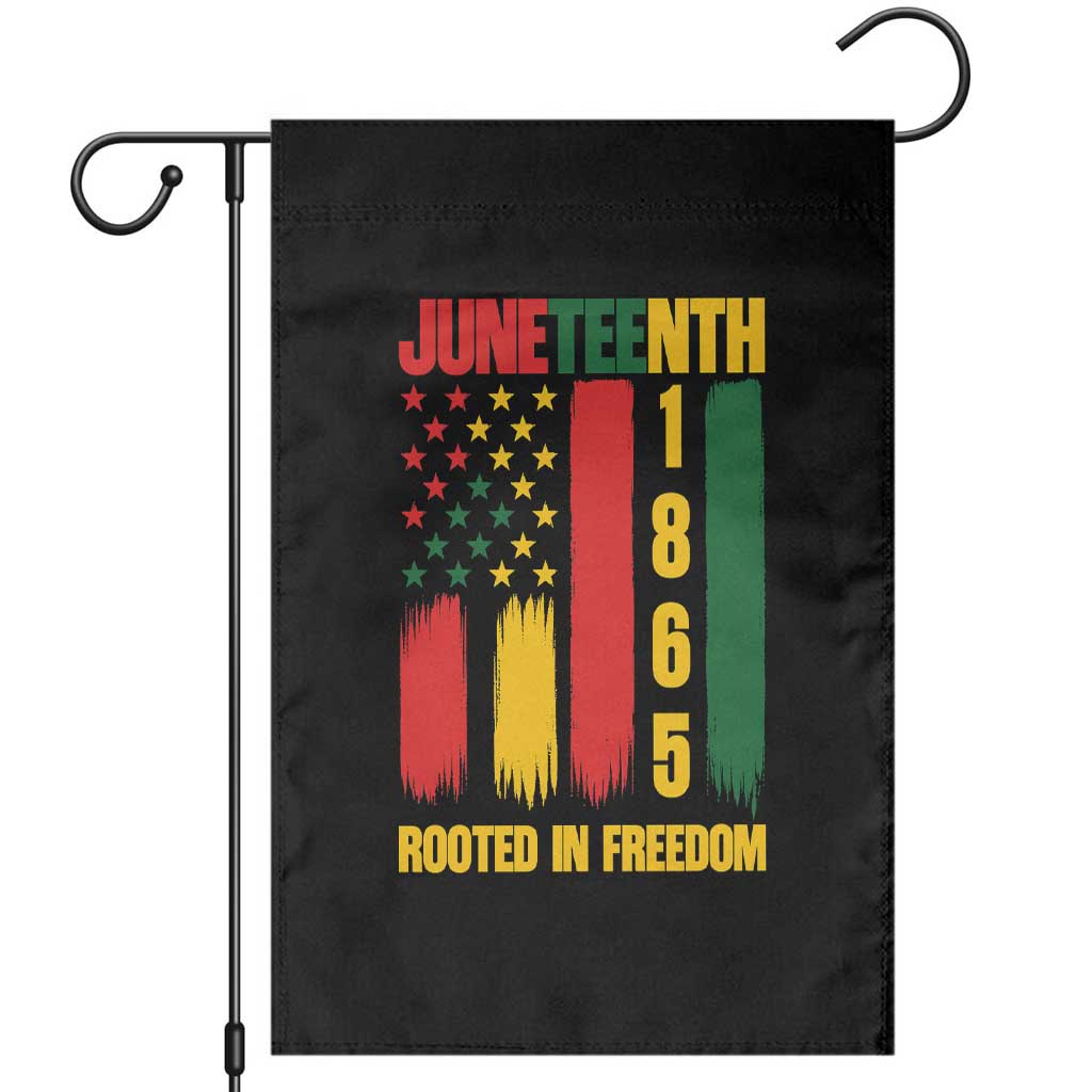 Juneteenth 1865 Freedom Pride Garden Flag African American Heritage Graphic