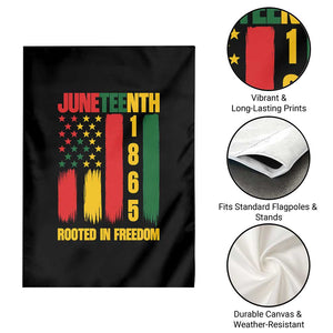 Juneteenth 1865 Freedom Pride Garden Flag African American Heritage Graphic