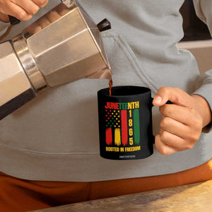 Juneteenth 1865 Freedom Pride Coffee Mug African American Heritage Graphic TS12 Print Your Wear