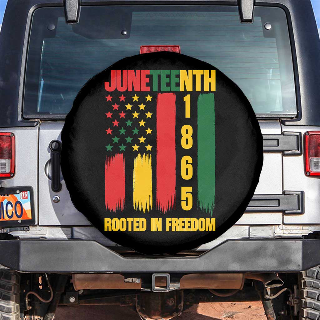 Juneteenth 1865 Freedom Pride Spare Tire Cover African American Heritage Graphic TS12 No hole Black Print Your Wear