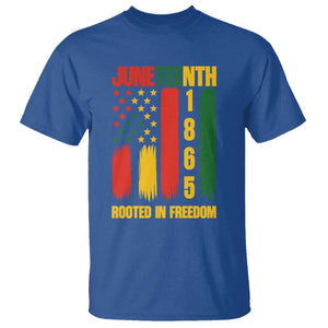 Juneteenth 1865 Freedom Pride T Shirt African American Heritage Graphic TS12 Royal Blue Print Your Wear
