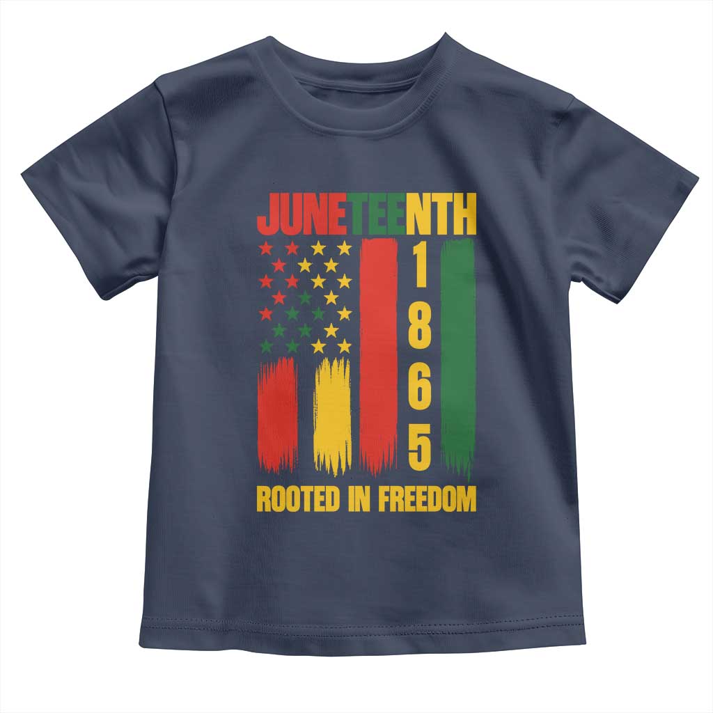 Juneteenth 1865 Freedom Pride Toddler T Shirt African American Heritage Graphic