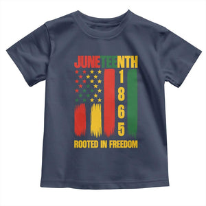 Juneteenth 1865 Freedom Pride Toddler T Shirt African American Heritage Graphic
