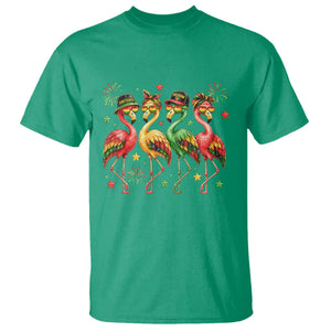 Funny Juneteenth Flamingos Squad T Shirt African American Heritage TS12 Irish Green Print Your Wear