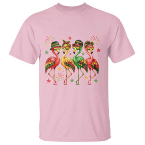 Funny Juneteenth Flamingos Squad T Shirt African American Heritage TS12 Light Pink Print Your Wear