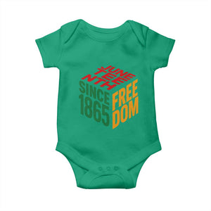 Juneteenth 1865 Freedom Baby Onesie African American Pride