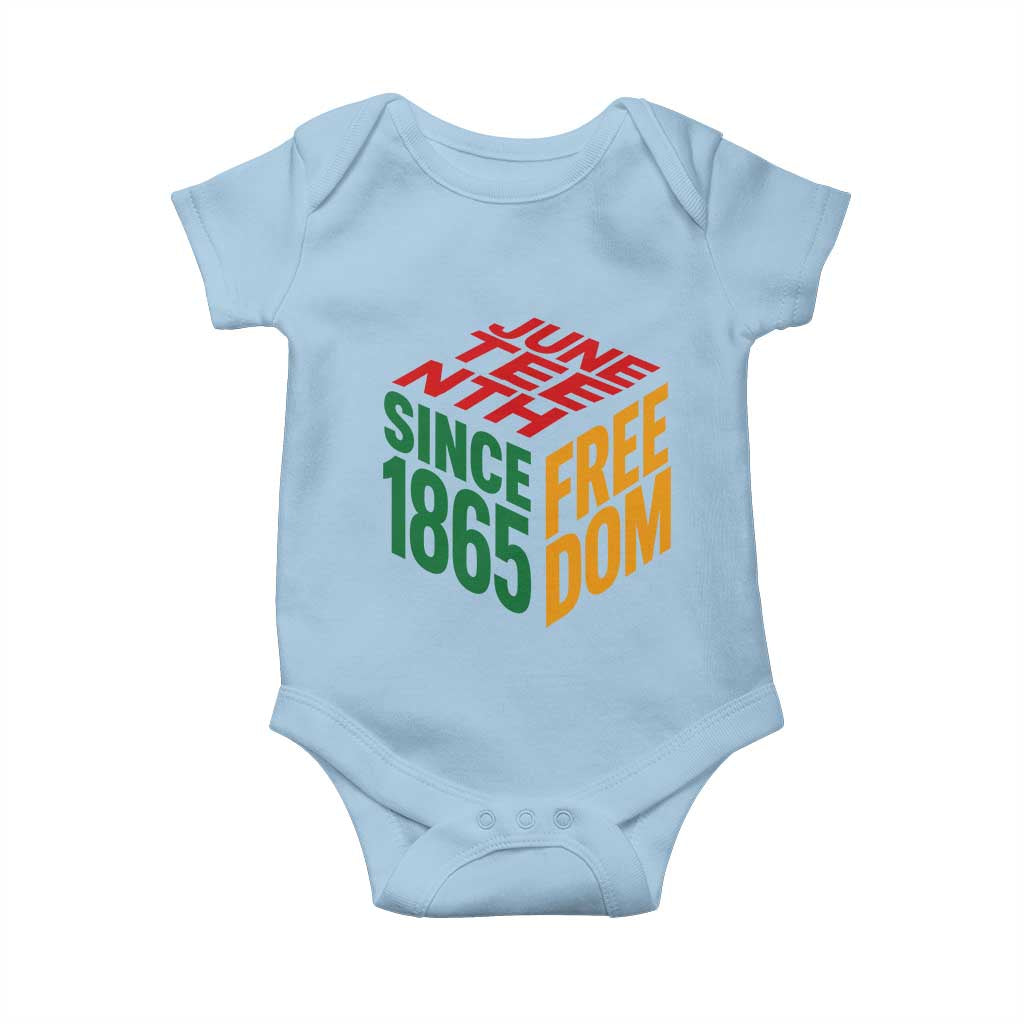 Juneteenth 1865 Freedom Baby Onesie African American Pride