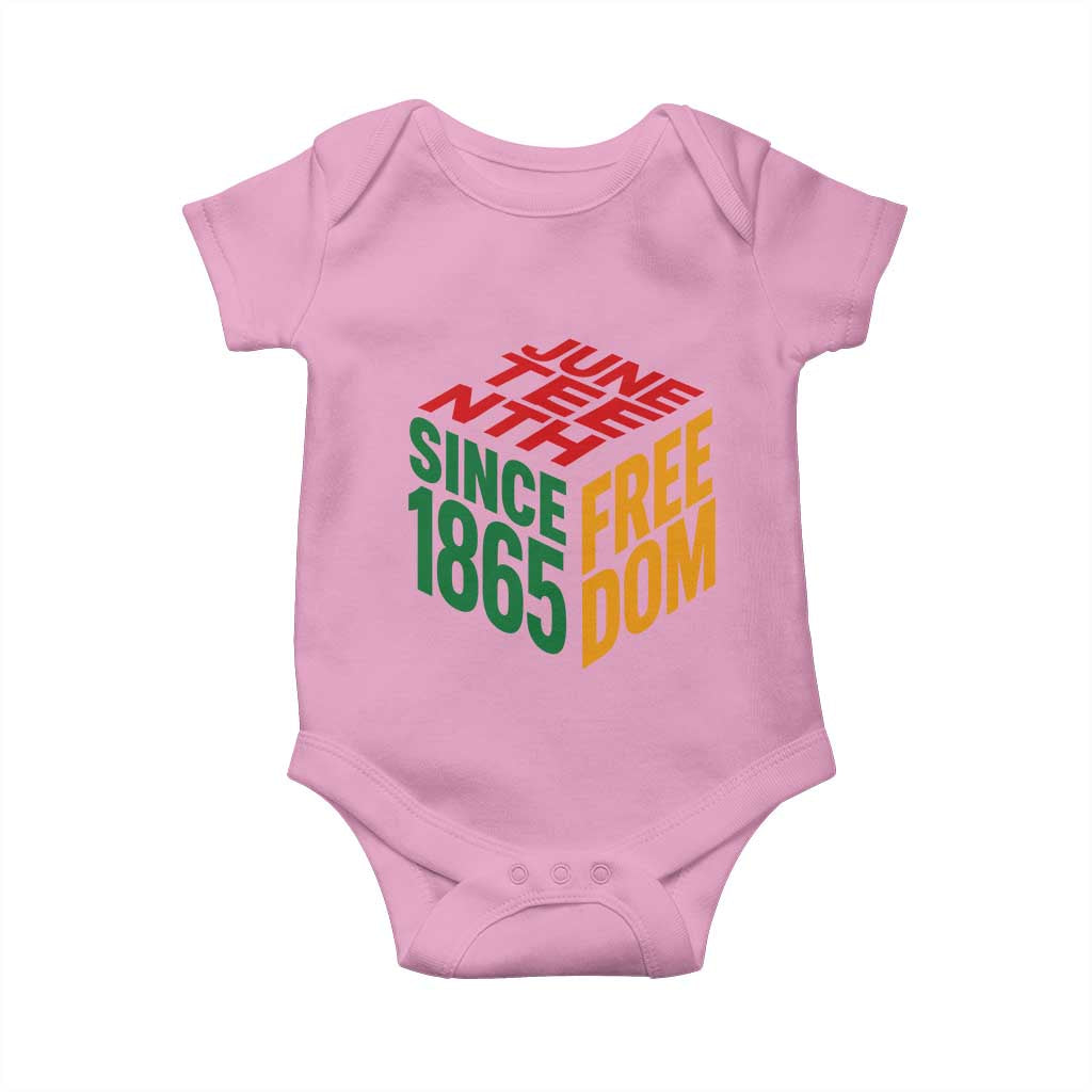 Juneteenth 1865 Freedom Baby Onesie African American Pride