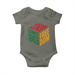 Juneteenth 1865 Freedom Baby Onesie African American Pride