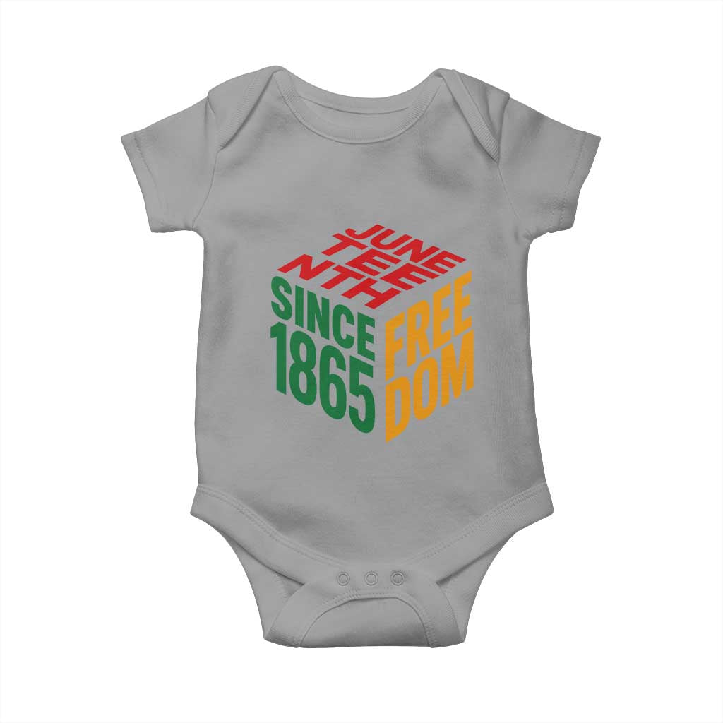 Juneteenth 1865 Freedom Baby Onesie African American Pride