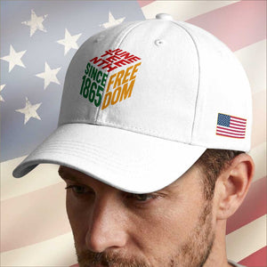 Juneteenth 1865 Freedom Baseball Cap African American Pride
