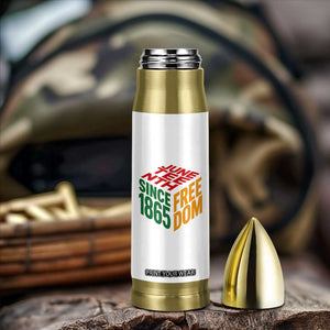 Juneteenth 1865 Freedom Bullet Tumbler African American Pride TS12 Print Your Wear