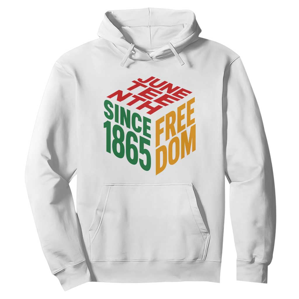 Juneteenth 1865 Freedom Hoodie African American Pride TS12 White Print Your Wear